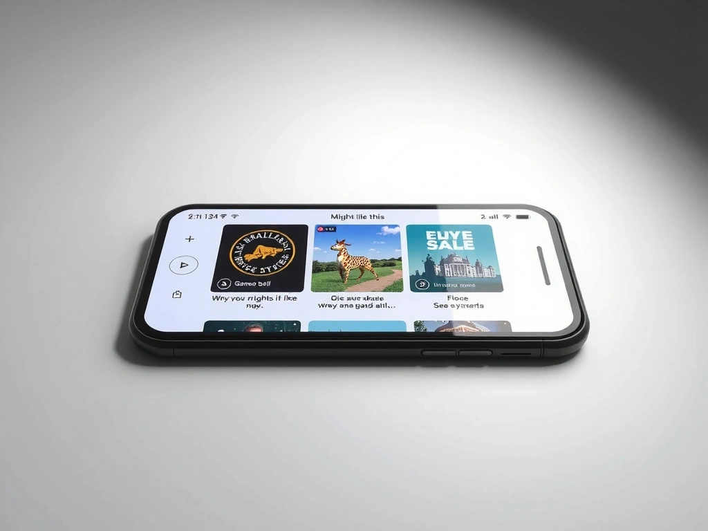 App discovery interface showing curated game cards